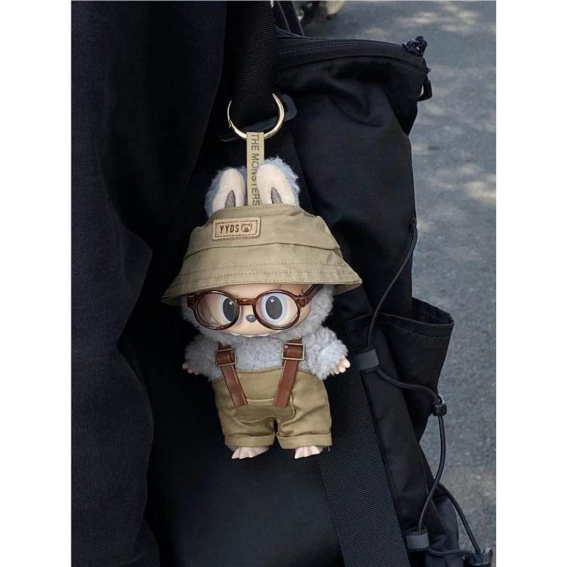 quần áo cho labubu quan ao labubu áo thun labubu Labububu Quần Áo Cho Bé Ngồi Macaron 17cm15 Một Hai