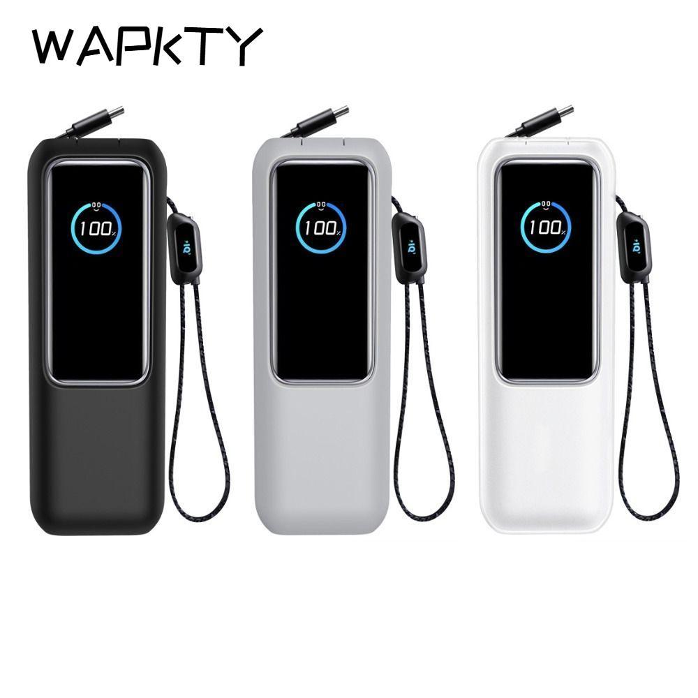 WAPKTY Bảo vệ, silicon di động mềm, chống sốc chống bụi cho ngân hàng điện Anker Zolo (25000mAh 165W