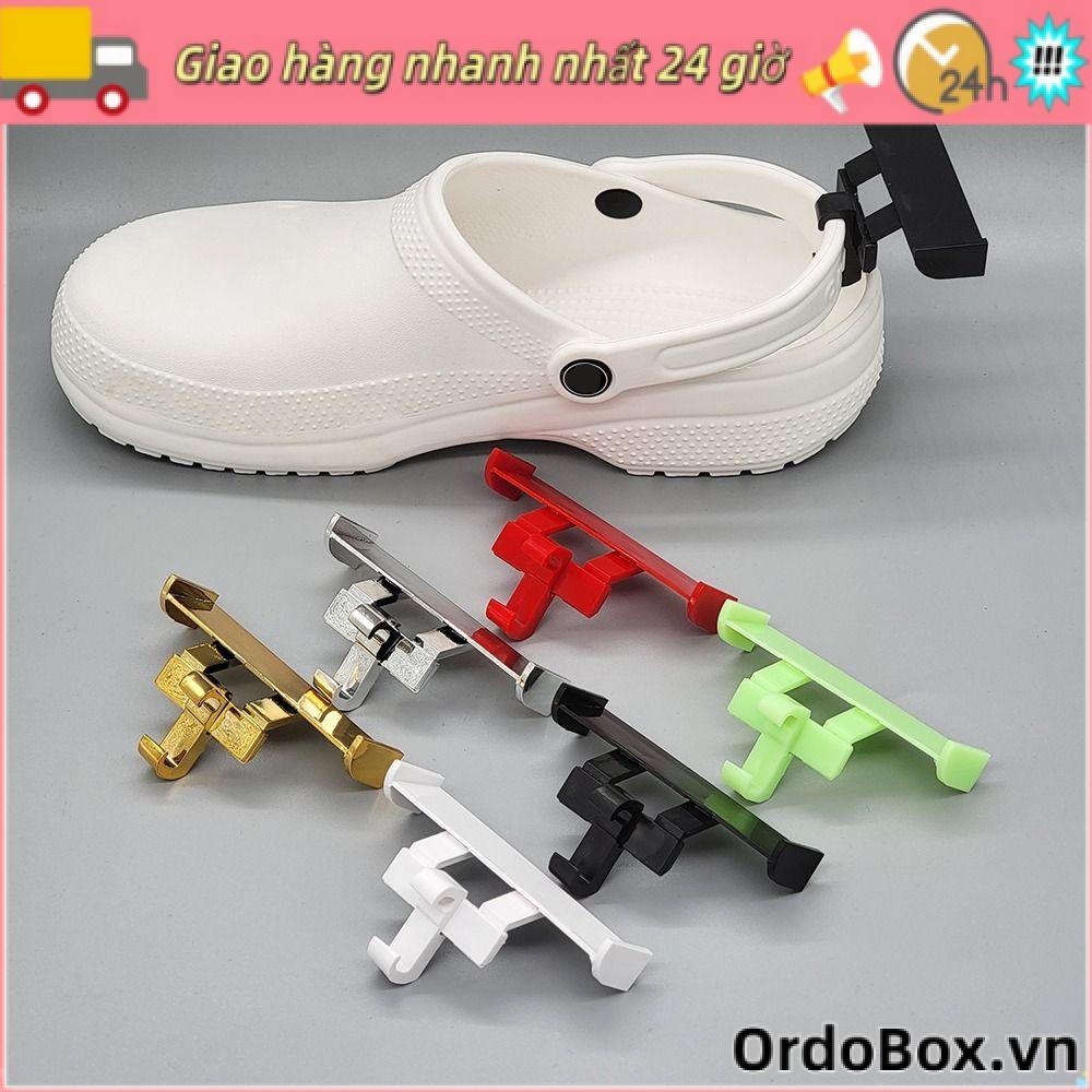 ORDOBOX 2 Chiếc Giày Khóa Kẹp DIY Tắc Sandal Croc Charm Buckle