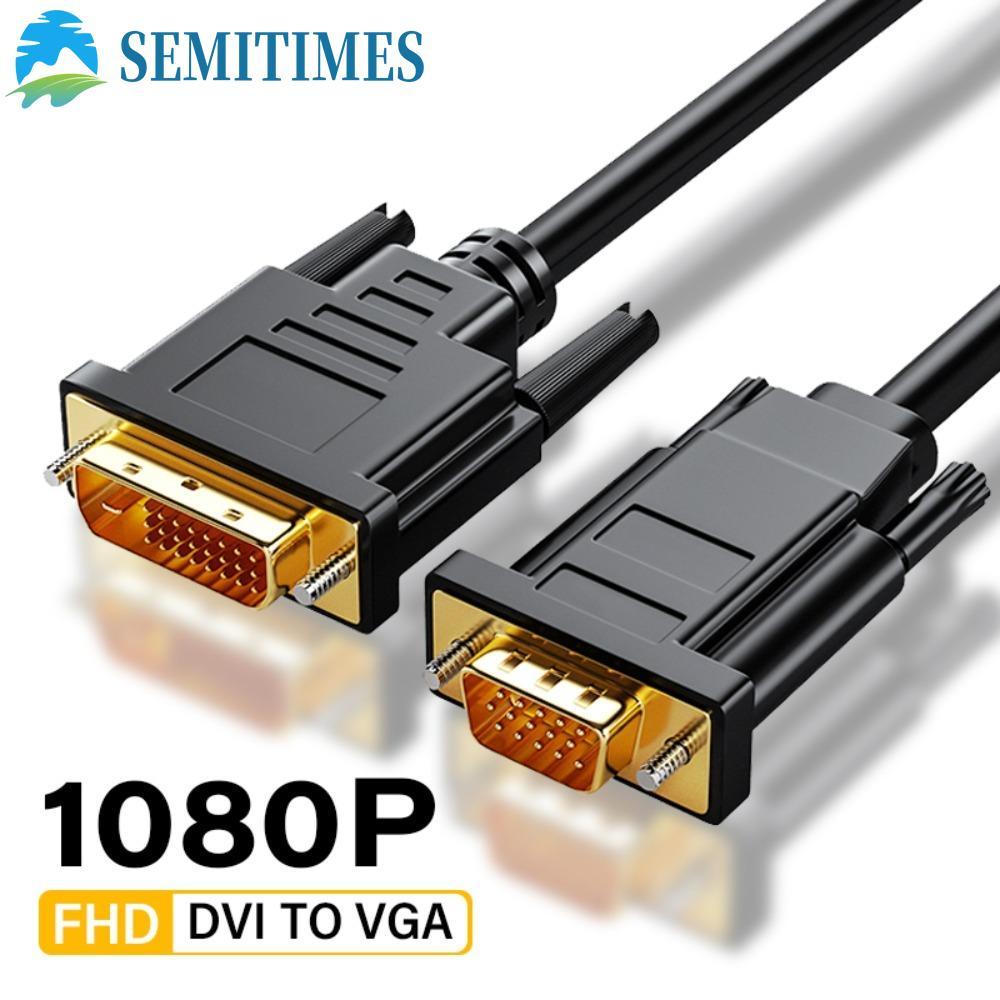 Cáp LUNAEDGE Dvi 24 + 1 sang Vga, Bộ chuyển đổi cáp VGA DVI 24 + 1 Dvi sang VGA 15 chân, Bộ chuyển đ