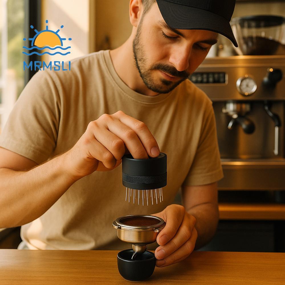 Máy khuấy cà phê SHANCHAN, WDT với cơ sở phân phối kim Espresso, Universal 51 / 58mm Portafilter 21 