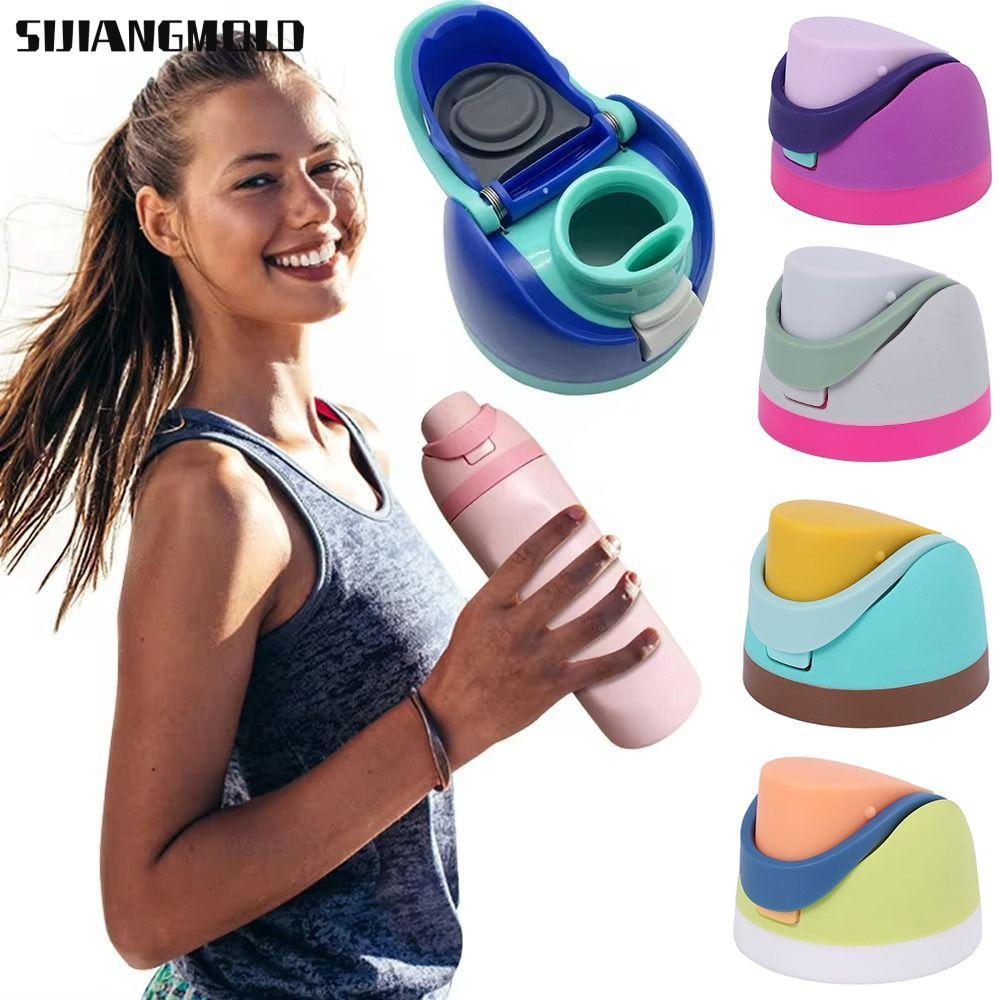 SIJIANGGMLD Nắp thay thế cho Owala Freesip, Không rò rỉ nước BPA-Free One Button Bottle Top, Quà tặn