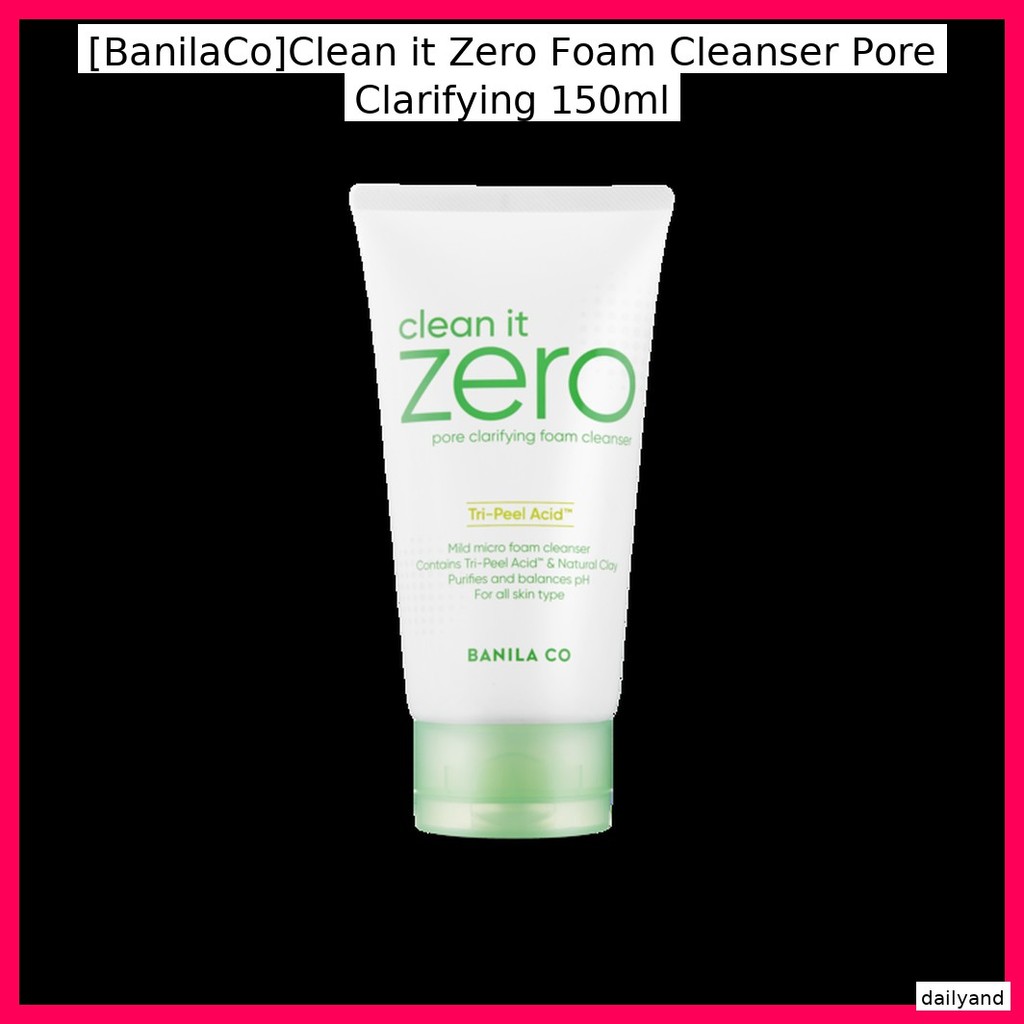 [BanilaCo] Clean it Zero Foam Clean it Pore Clarizing 150ml / Purifying, Pore-mini by dailyand