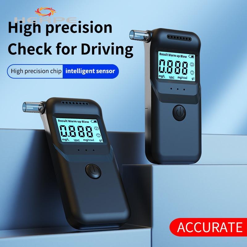 [HERPEVN]Easily Portable Alcohol Tester Featuring Hygienic Washable Mouthpieces[Ready stock]