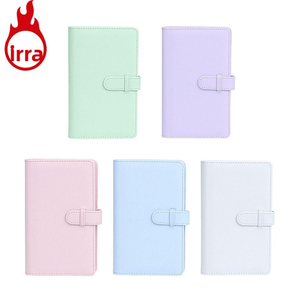 Thẻ máy ảnh IRRA Phim Giấy ảnh Da PU 3 inch cho Fujifilm Instax mini 12