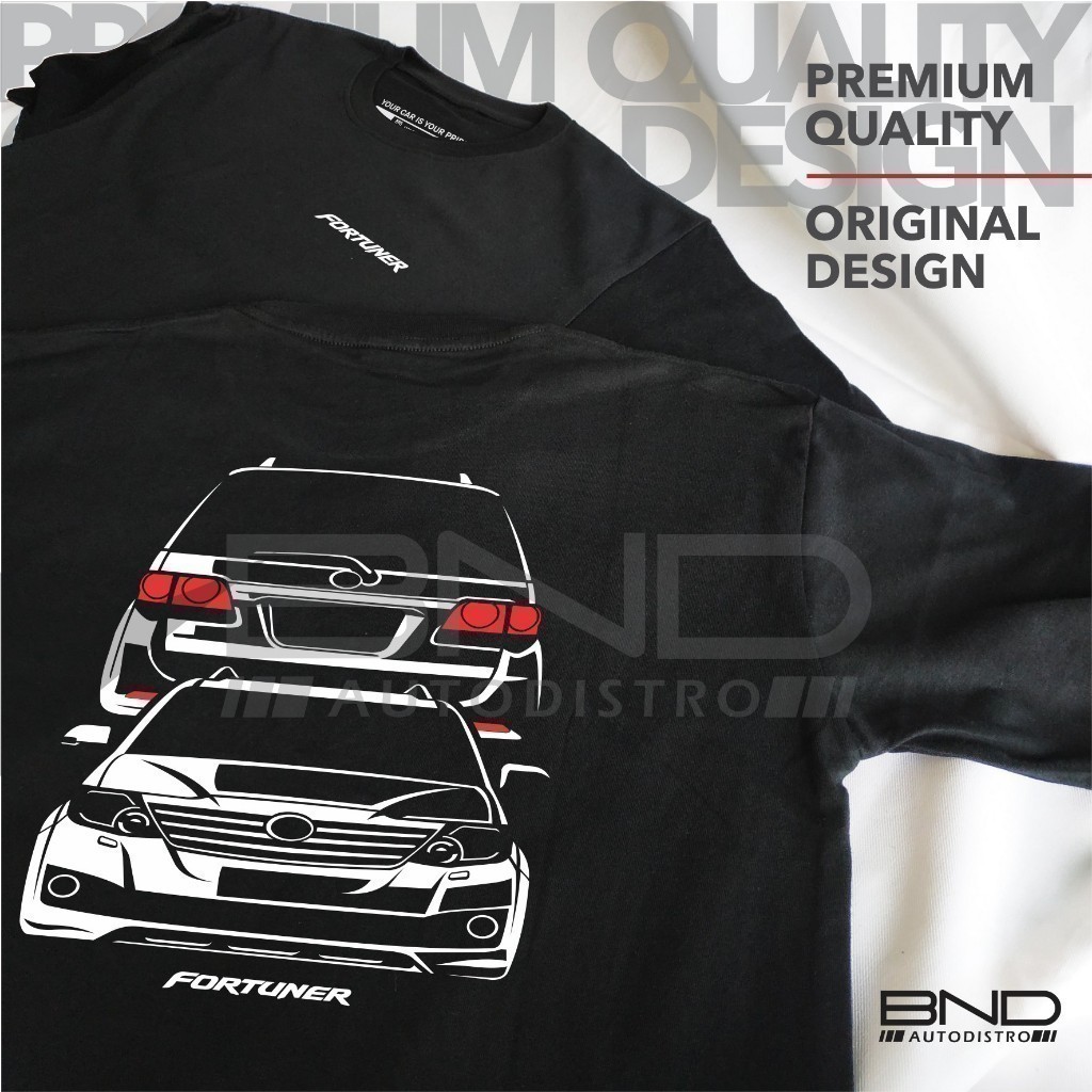 Áo thun thời trang 2026 Toyota Fortuner VNTurbo F & R - Áo thun Fortuner Áo thun Fortuner 2KD-VNT