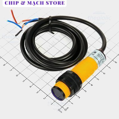 E3F-DS10P1 Cảm Biến Khoảng Cách Vật Cản 10cm PNP-NO Chip & Mạch Store