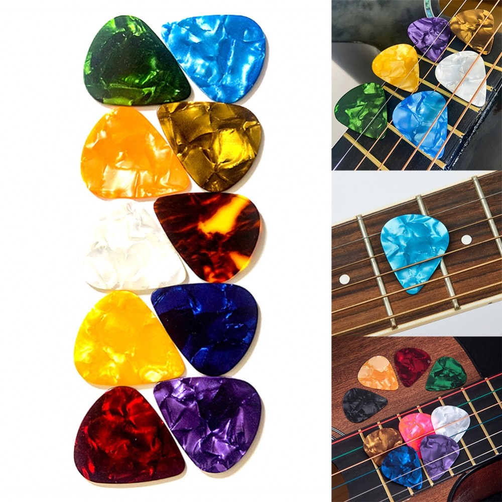 Đàn Guitar Chọn 12 Chiếc 26X30 Mm Acoustic Điện Bass Guitar Họa Tiết Cụ Thể