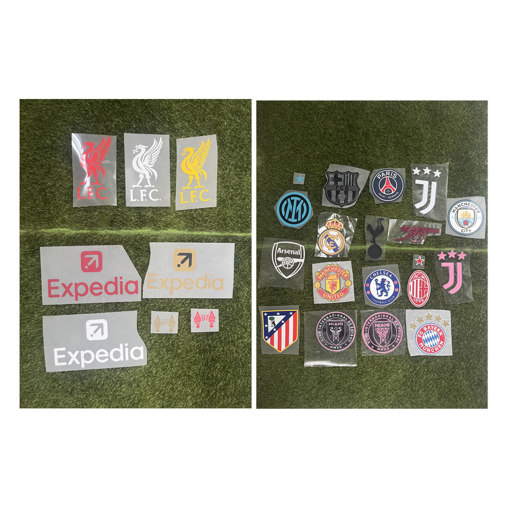 2026Soccer Team Log Soccer Patch Huy hiệu bóng đá truyền nhiệt