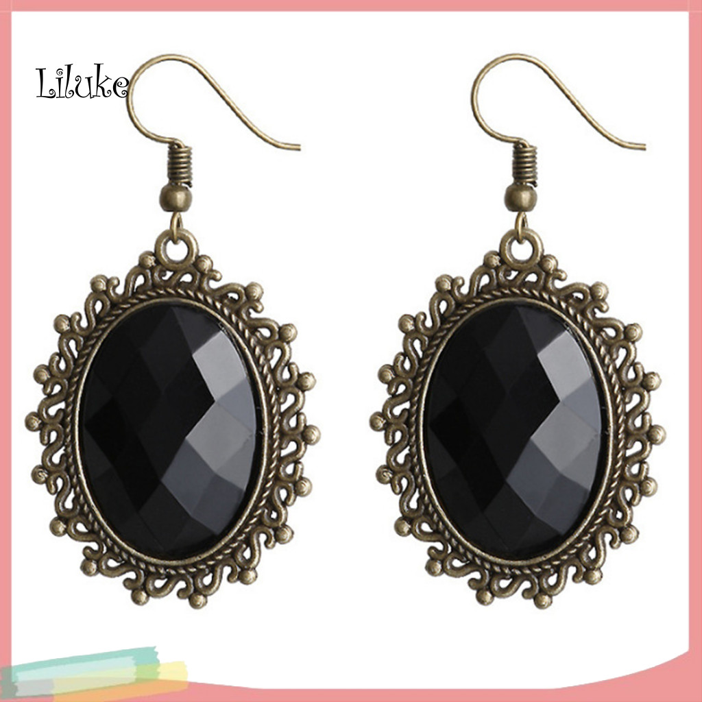 Bông tai móc nhẹ LK Hoa ren