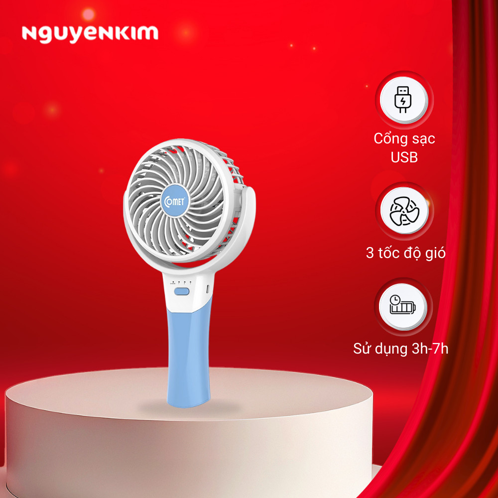 Quạt sạc Comet CRF0904