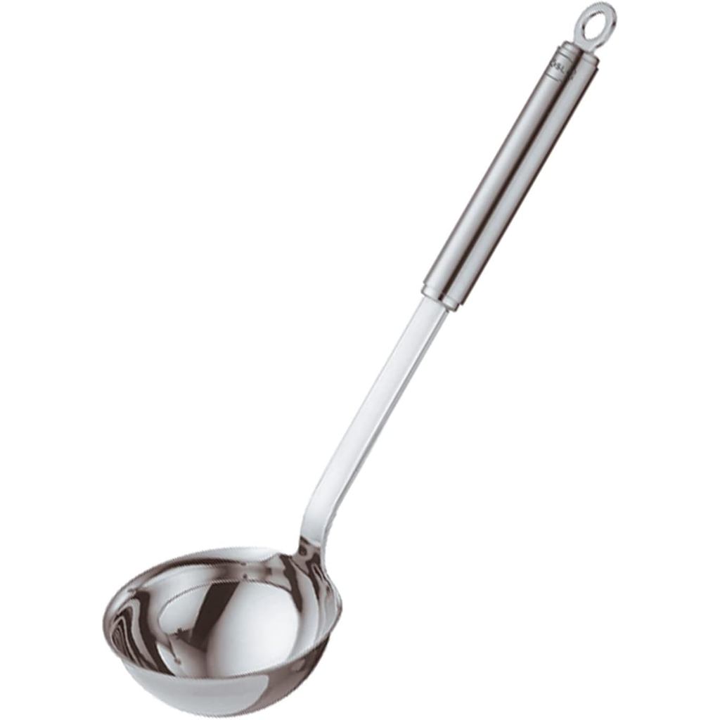 Chốt tay cầm tròn bằng thép không gỉ Rösle có vành đổ, 5.4-Ounce