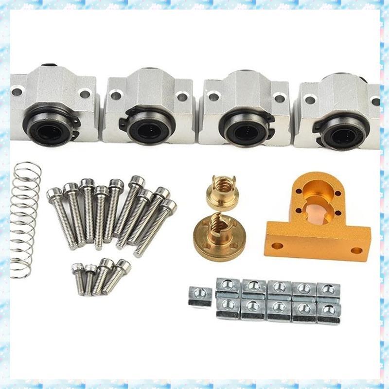 [R Q M U] Bộ X- Kim Loại Cho CNC 3018 Pro Router Thiết Bị Phay Thích Hợp Cho Đường Kính Trục 10 Mm C