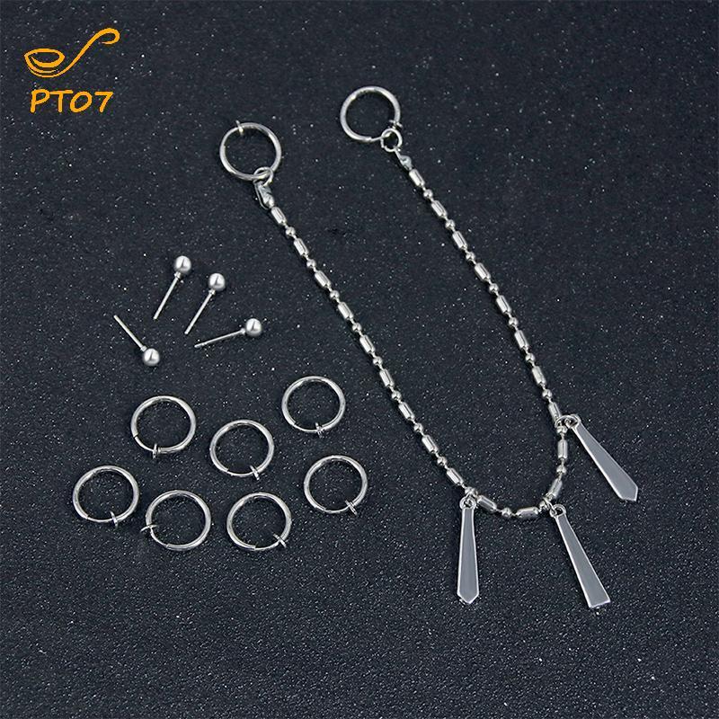 Pengtao07 - Bộ Cosplay Anime Horimiya Miyamura Izumi, Bao Gồm Bông Tai, Môi Giả và Móng Tay