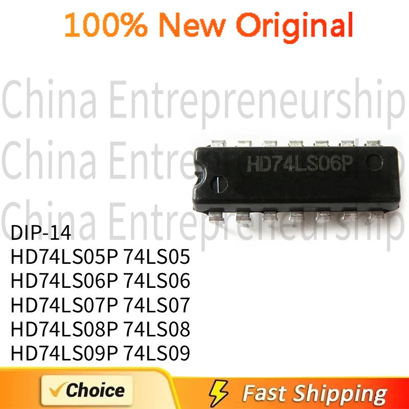 5 Chiếc HD74LS05P 74LS05 HD74LS06P 74LS06 HD74LS07P 74LS07 HD74LS08P 74LS08 HD74LS09P 74LS09 IC CHIP