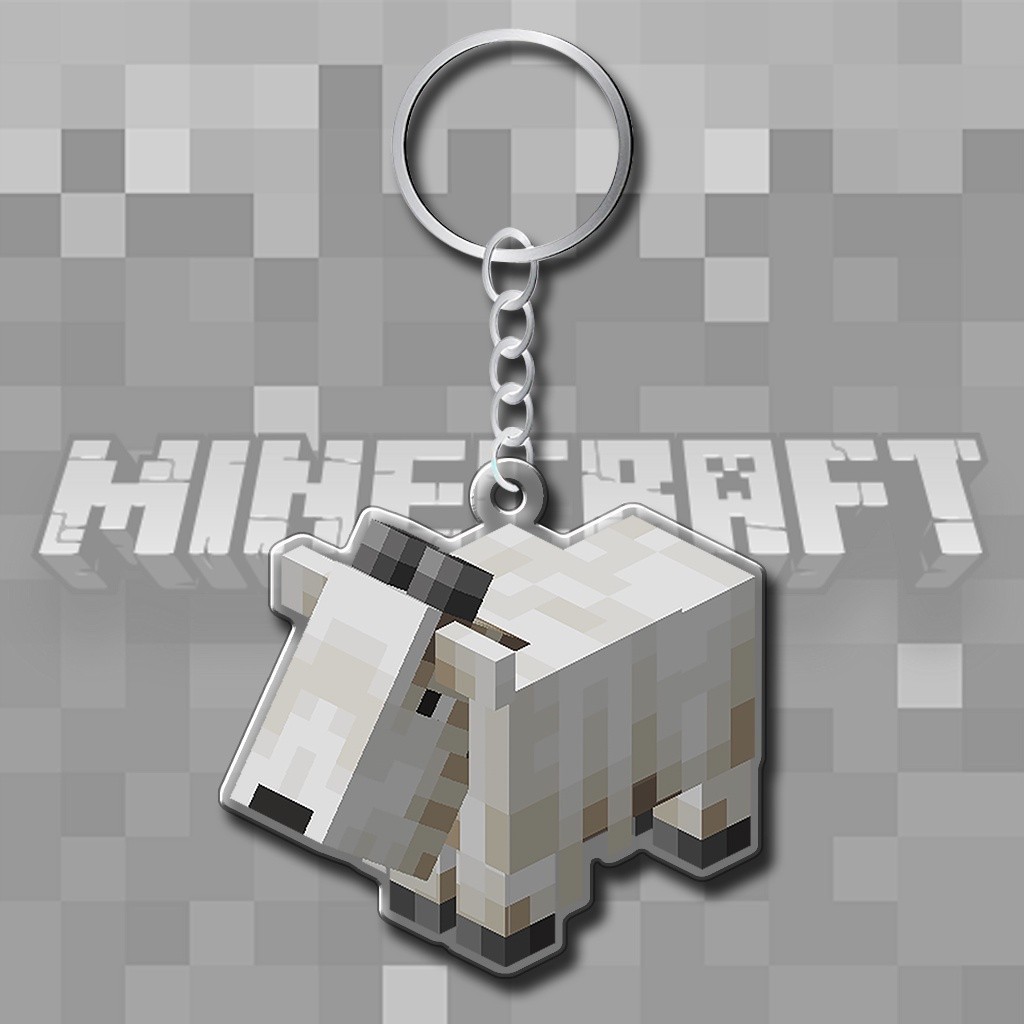 Móc khóa game Steve Dụng Cu Game Sinh Tồn FPS phụ kiện pixel cute dễ thương
