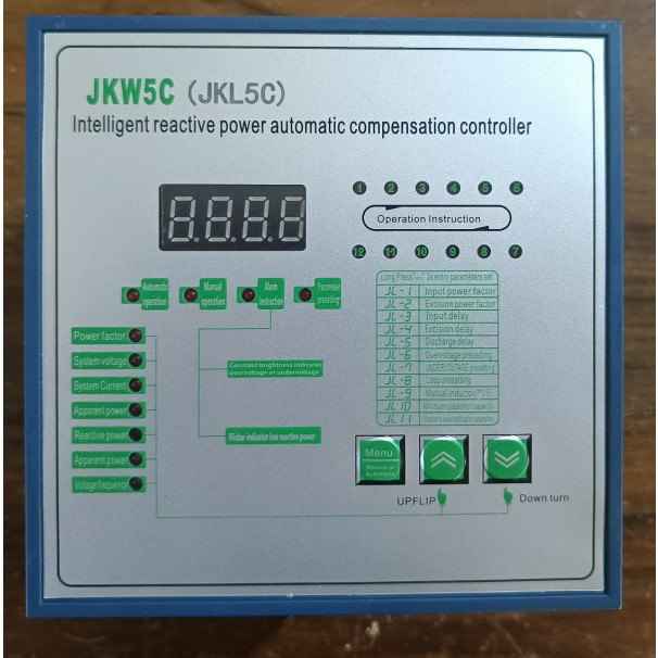 Bộ Điều Khiển Tụ Bù JKW5C 6 - 10 - 12 Cấp 220V - 380V