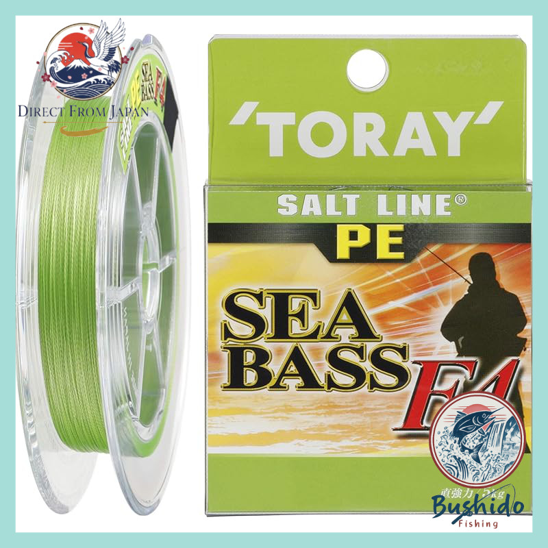 TORAY Salt Line PE Sea Bass F4 150m Fishing Line