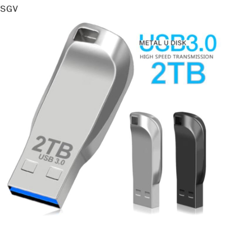 [SGV] 2TB Kim Loại USB 3.0 bút ổ đĩa 2TB USB FLASH Ổ đĩa 1TB tốc độ cao Pendrive không thấm nước đẹp