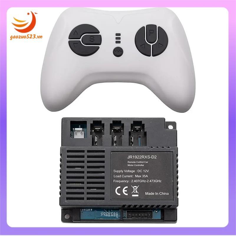 [gaozuo523.vn] JR1922RXS-D2 dành cho đồ chơi điện trẻ em 12V Điều khiển từ xa 2.4G