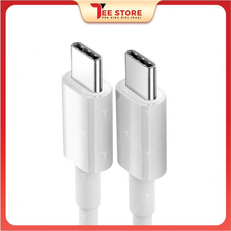 Cáp sạc nhanh 100W Type C to Type C công suất cao, dây sạc Type C to Type C hỗ trợ PD sạc ổn định - 