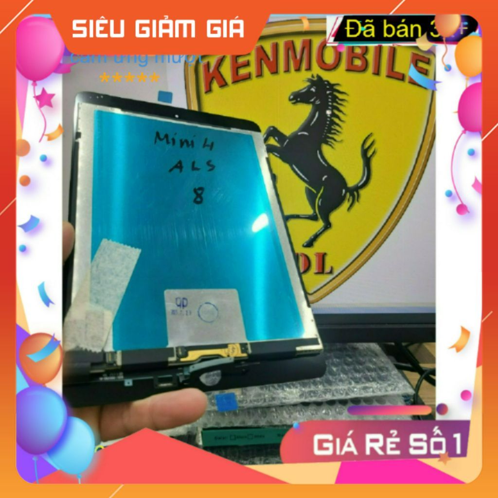 >< Màn Hình Máy Tính Bảng Moled A1538 / A1550 / (mini4) (tặng keo dán) "ok"