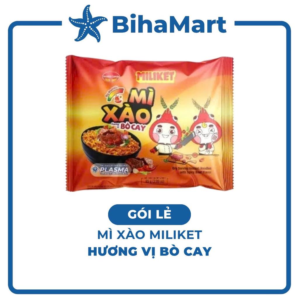 [GÓI LẺ] - COLUSA - Mì xào Miliket hương vị Bò cay, Miliket Mì xào ăn liền Miliket, Mì trộn Bò cay M