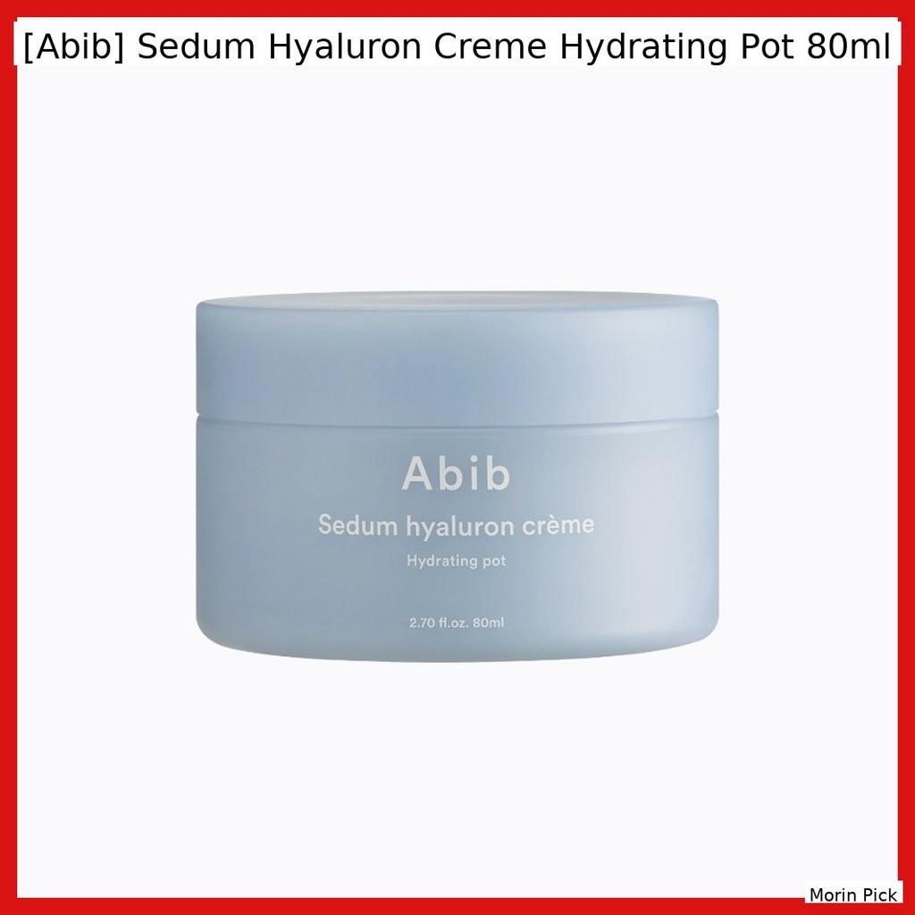 [Abib] Chậu dưỡng ẩm Sedum Hyaluron Creme 80ml / Creme Hàn Quốc / Độ ẩm sâu / Chính hãng 100% của Mo