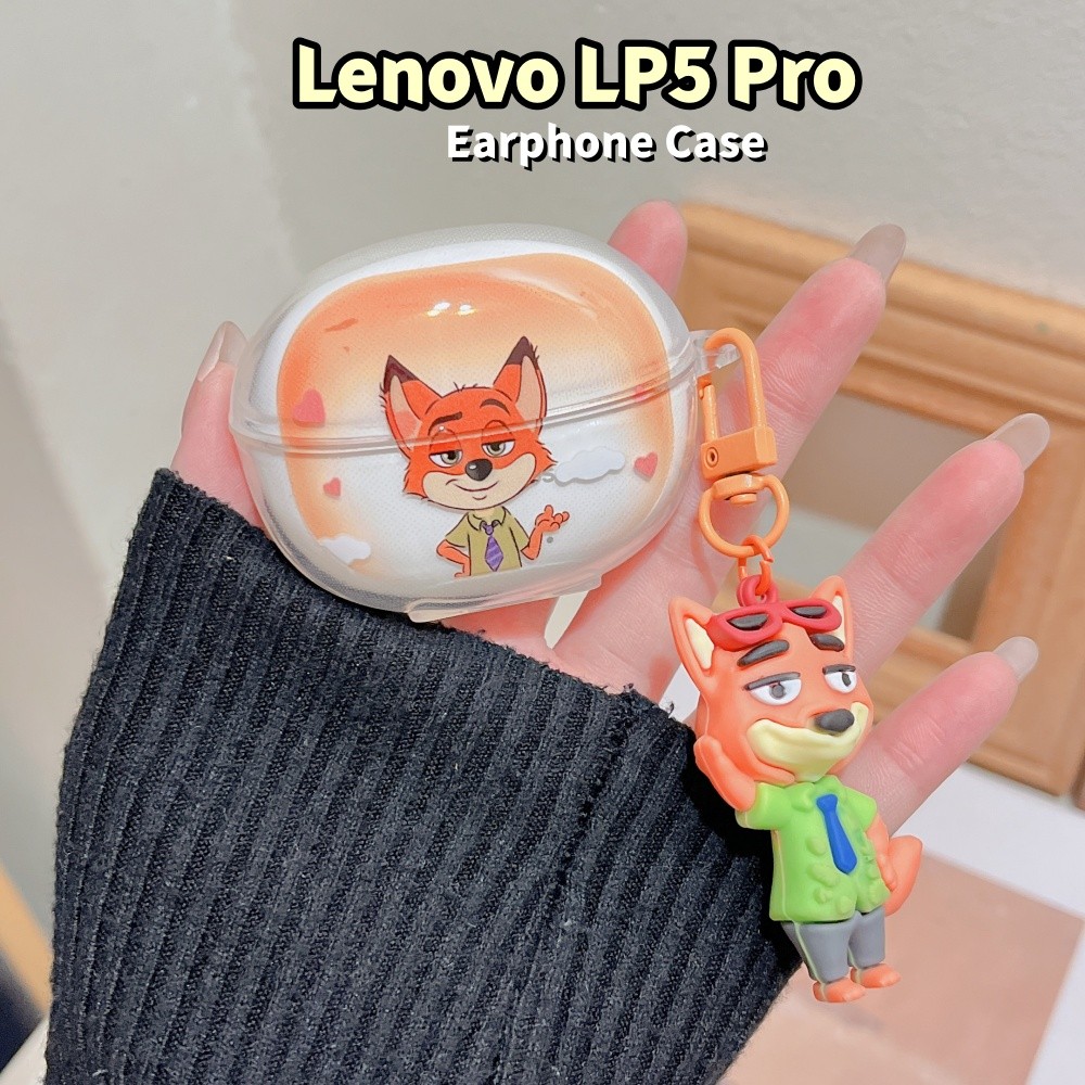[Phổ biến] Dành cho Ốp lưng Lenovo LP5 Pro Vỏ tai nghe silicon mềm Họa tiết mèo hoạt hình