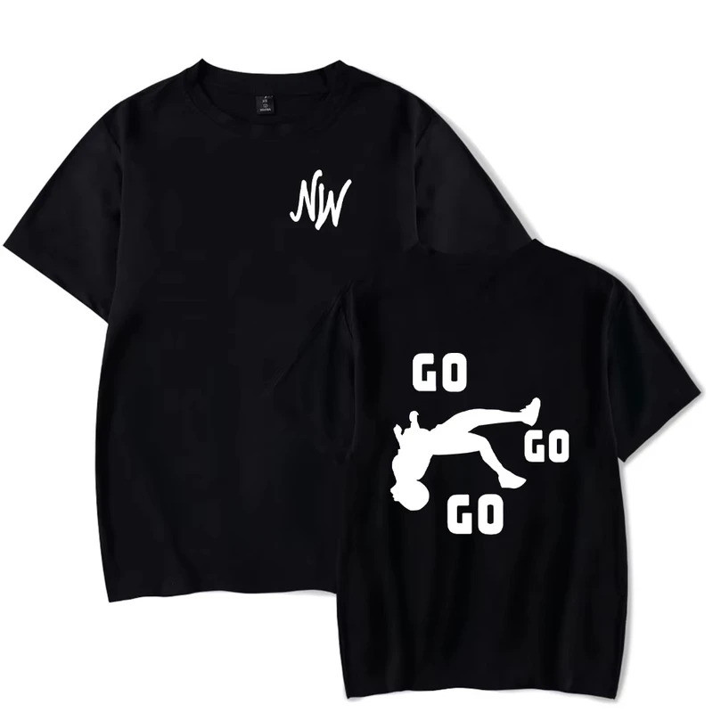 Áo thun cổ tròn tay ngắn Nidal Wonder Merch Nam / Nữ Thời trang