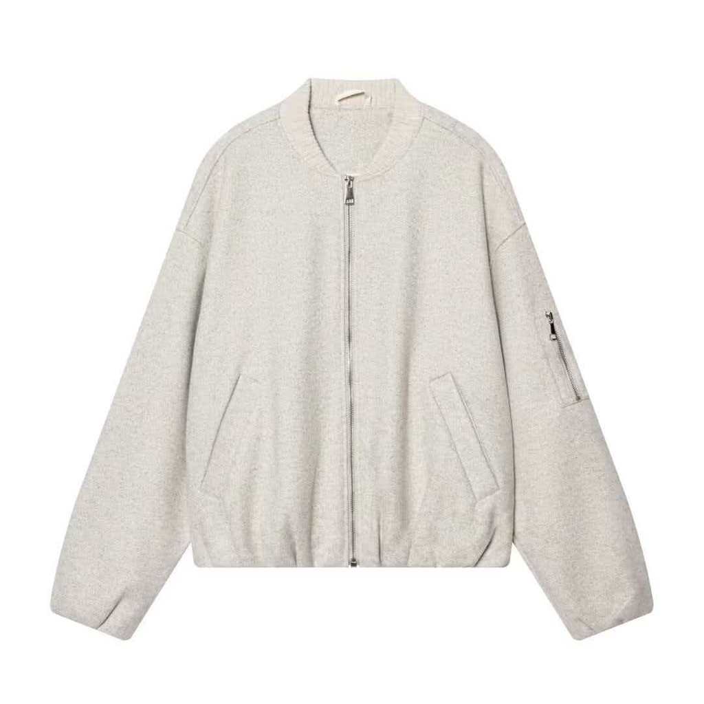 Áo khoác bomber nữ kiểu ZA mới, ideal cho mùa thu