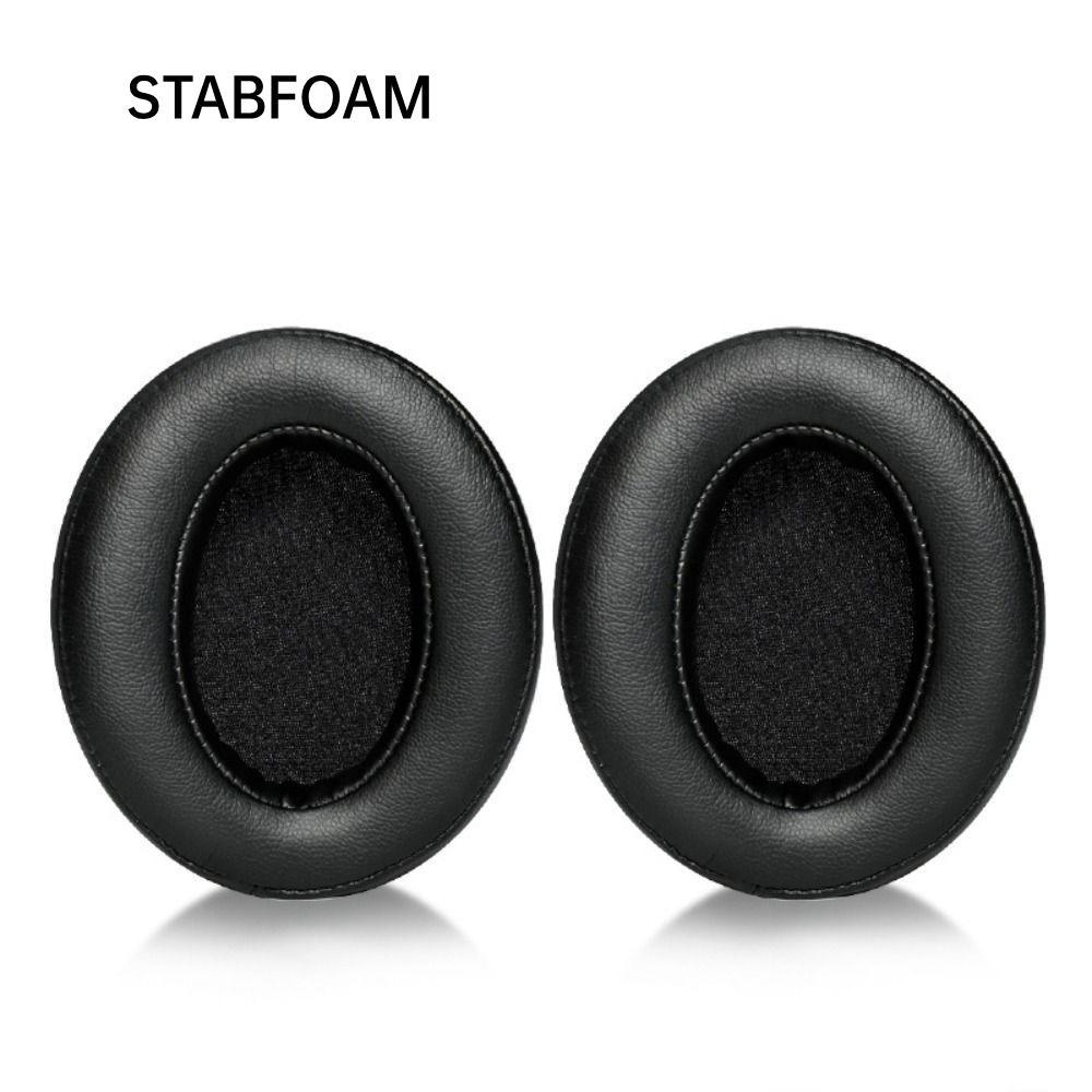 STABFOAM 1 Cặp Miếng Đệm Tai, Kèm Khóa Thay Thế Đệm Tai, Vải Lưới Di Động Da Protein Đầu Tai Mềm Cho