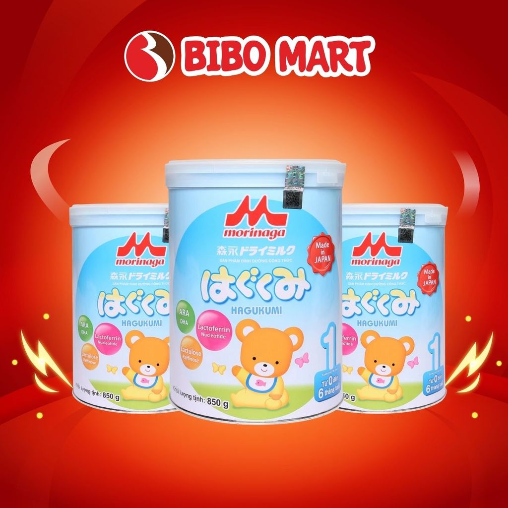 Sữa Morinaga Cho Bé Hagukumi Mẫu Mới Nhật Bản Đề Kháng Tốt Tiêu Hóa Khỏe - Bibomart