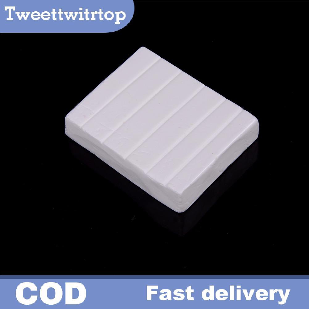 TRTOP Lò nướng-bake Clay Fimo Polymer Clay Figuline 250g / paet Màu trắng Soft Cay Modeling VN