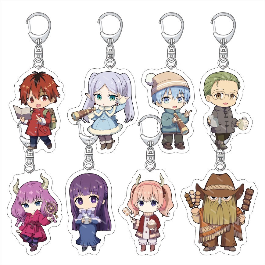 Chôn Frieren Frieren Acrylic Móc Khóa Frieren Frieren Frieren Frieren Hugh Tark Mặt Dây Chuyền Acryl