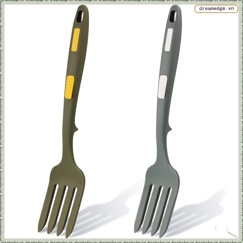 [dreamedge] 2 Cái Nĩa Silicon Linh Hoạt Silicon Nấu Ăn Chịu Nhiệt Để Nấu Ăn