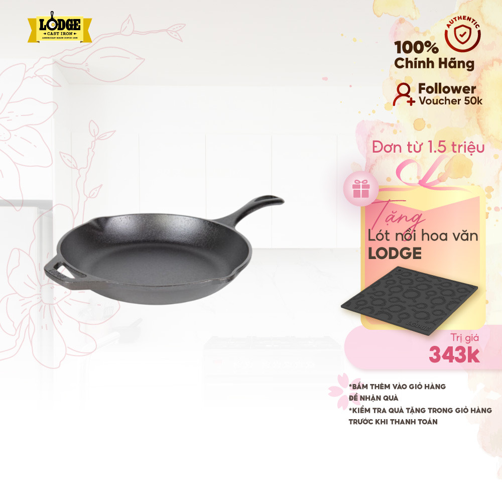 Lodge - Chảo gang Chef International - 26cm