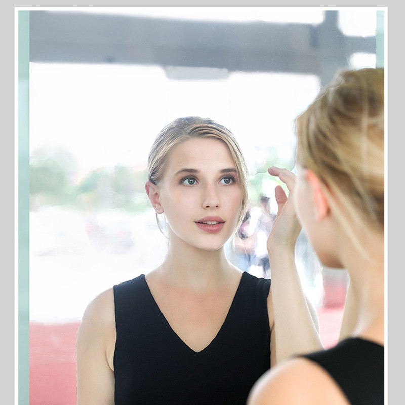 Tự Dính Gạch Gương Dán Tường PET Gương Vuông Dán Tường Cho Tường Trần Khay Nến Trang Trí