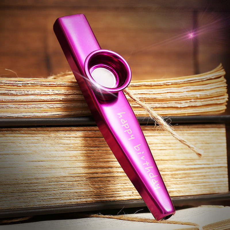 Kim Loại Kazoo Kazoo Kazoo Kazoo Guitar Ukulele Đồng Hành Thẻ Sáo Niche Nhạc Cụ Dễ Dàng Học 1.26