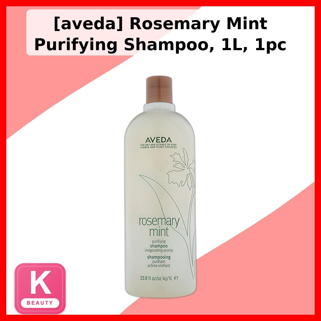 [aveda] Dầu gội thanh lọc hương thảo bạc hà, 1L, 1pc / Dầu gội Hàn Quốc / Công thức làm rõ / Chính h