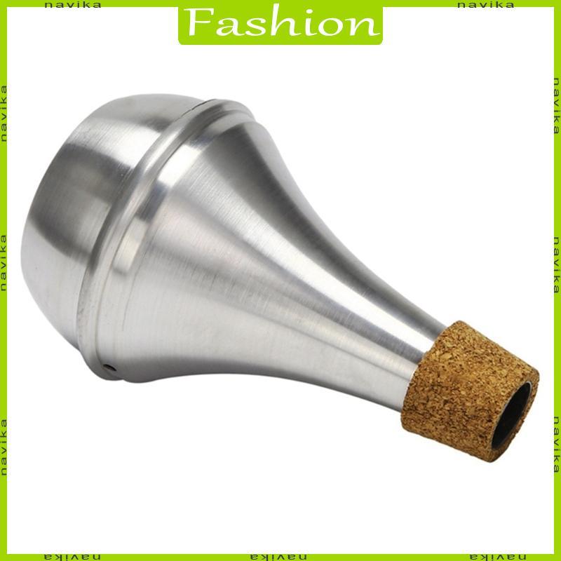 NA Thẳng Tắt Tiếng Trumpet Giảm Thanh Mini Trumpet Tắt Tiếng Hợp Kim Nhôm Trumpet Tắt Tiếng Trumpet 