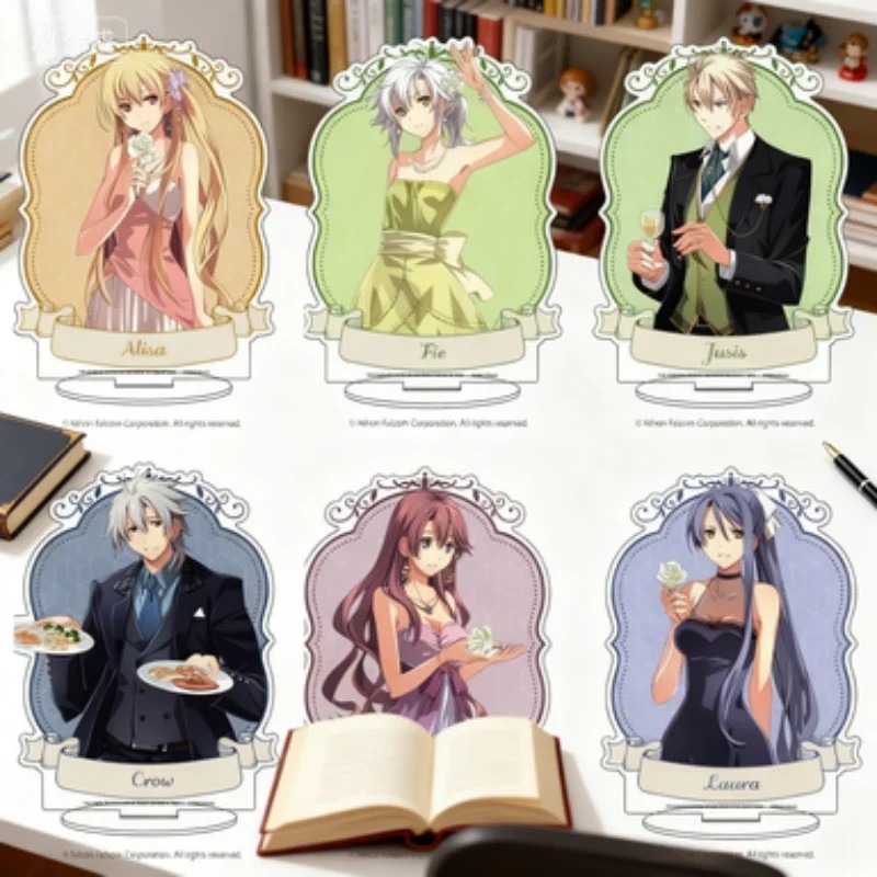 The Legend of Heroes Kuro no Kiseki anime Standee model acrylic mica Aaron Wei character decorates T