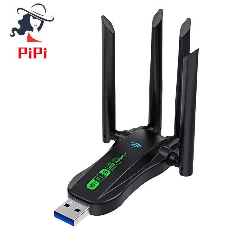 Card mạng WiFi 900Mbps 2.4G / 5Ghz Bluetooth 5.4 Wi-Fi Dongle AX900 USB Bộ thu không dây 4 chiều cho