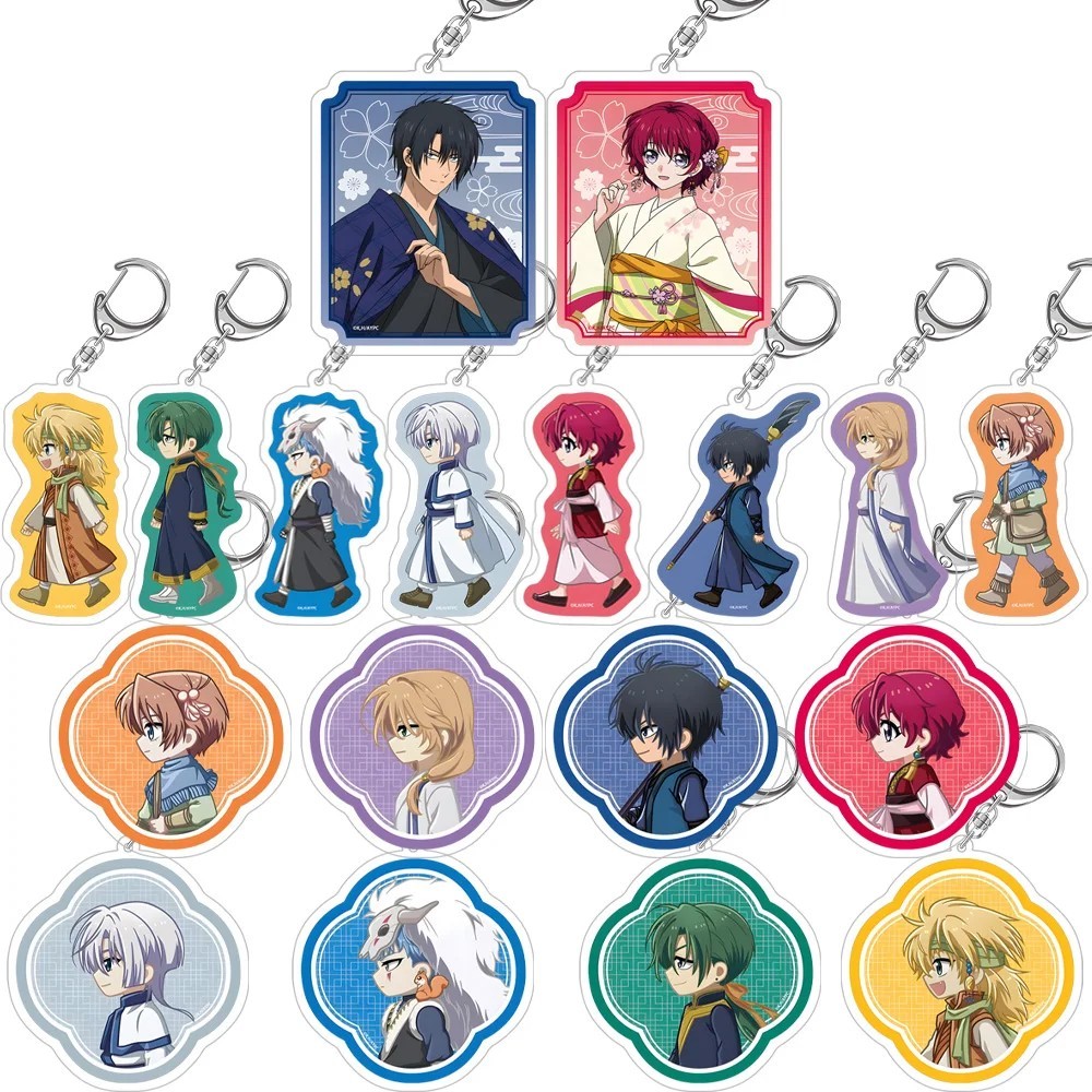 Móc khóa Acrylic Akatsuki no Yona Bình Minh Của Yona Yona Hak Su-won Yoon Tứ Long mica in hình Anime