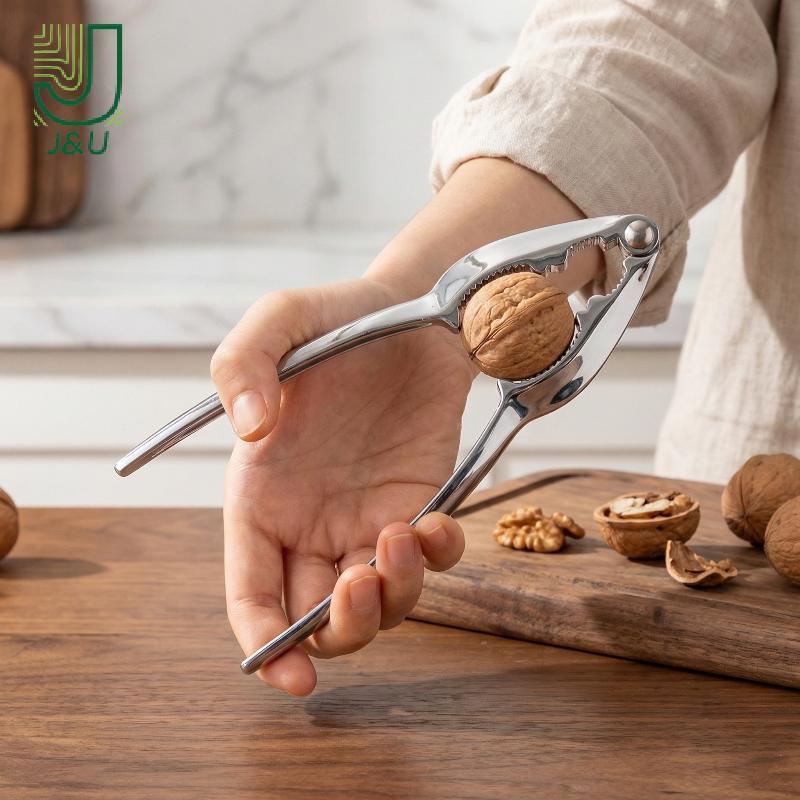 [J & U-T] 1 Cái / lốc Phong Cách Mới Đa Năng Nut Craer Tool Nut Sheller Walnut Clip Tiện Lợi Cho Ngư