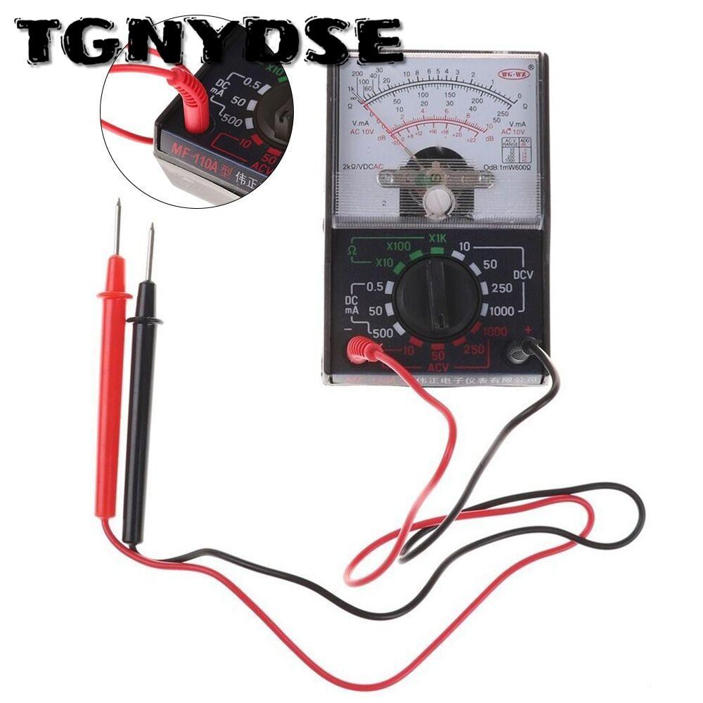 Máy kiểm tra điện áp dòng điện TGNYDSE AC / DC MF-110A Vôn kế chính xác cao Multitester