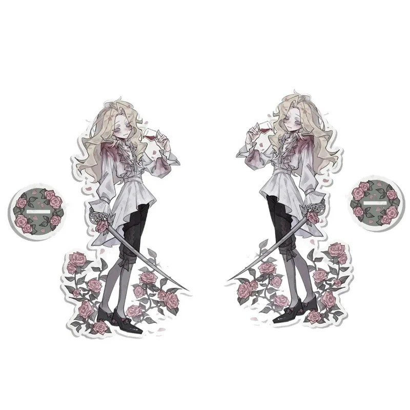 Standee Identity V Joseph Desaulniers mô hình mica để bàn trang trí game Identity 5 decor góc học tậ