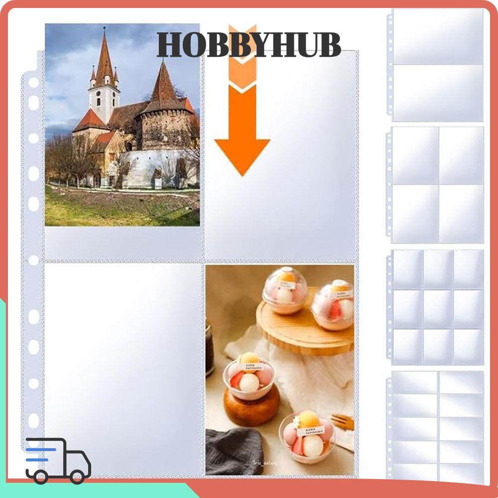 HOBBYHUB Photocard Binder Sheets A4 Tem thẻ chết