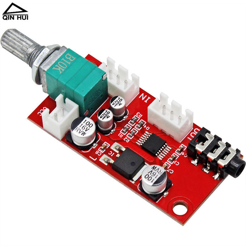 Bảng khuếch đại tai cấp độ sốt có công tắc điều chỉnh âm lượng LM4881 Bộ khuếch đại công suất tai ng