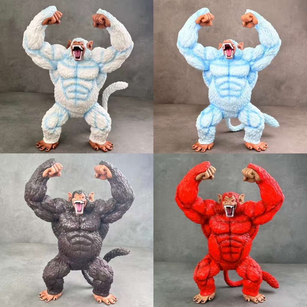 Dragon Ball Golden Great Ape Vegeta Great Ape Great Ape Gorilla Hình Trang Trí Mô Hình
